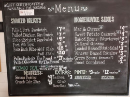 Sweets Meats Bbq Catering And Food Truck menu
