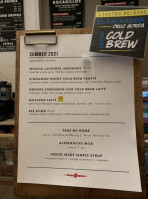 Montana Coffee Traders menu