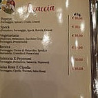 Focacceria Cucuzza menu