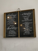 Found Coffee menu