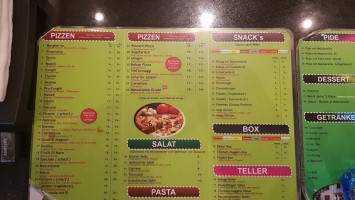 Pizzeria Fortuna Bulduk menu