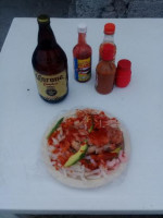 Tostadas Y Micheladas El Tio food