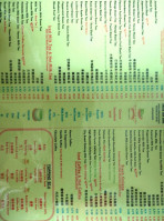 Taste Tea Cafe menu