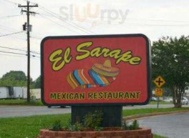 El Sarape Mexican Rest outside
