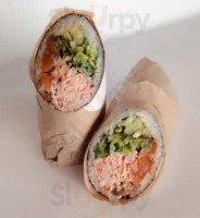 Bobarrito- Boba, Poke, Sushi Burrito inside