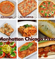 Manhattan Chicago Pizza food