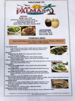 Las Palmas Taqueria menu