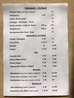 Roessli Safnern menu
