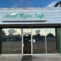 About Thyme Cafe outside