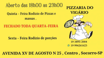Pizzaria Do Vigario inside