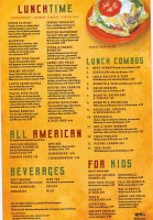 El Bronco menu