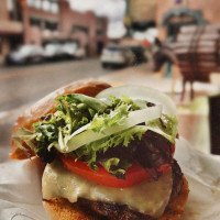 The Burger Stand At Burro Alley food