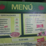 Flamingos Pizzas Cardápio