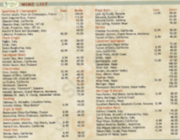 Market Salamander Grille At Innisbrook Golf Resort menu