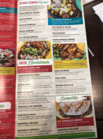 Peppers Mexican Grill Cantina menu