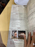 Los Canizos menu