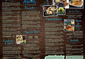 Agavos Cocina Tequila menu