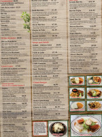 La Cabaña Mexican Grill menu