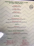 Maya Halal Taqueria menu