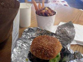 Five Guys Burgers Fries food