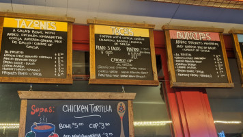 Tnt Taqueria menu