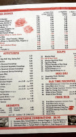 Lucky Stars Asian Cuisine menu