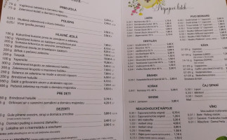 Holotéch Víška menu