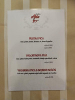 Gostilna-picerija-penzion Ajda Ivanka Bagola S.p. menu