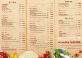 Pizza Tony menu
