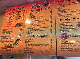 Tacos N Salsa menu
