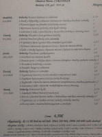 Corinthia menu