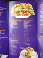 Saladworks menu