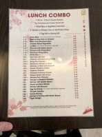 A1 Sushi menu