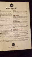 Nobility Hill Tavern menu