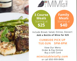 Mimi's Table Tallahassee food
