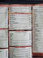 Stars And Stripes Taco Shop menu