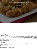 Hunan West food