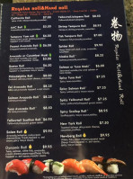 Sushi Hunter Izakaya menu