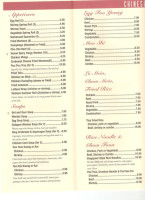 China Wok menu