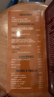 Las 4 Estaciones menu