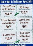 Keely's Alehouse Grille menu