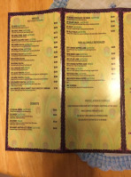 Slice Of India menu