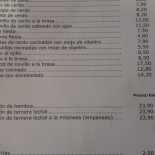 Chamachete Cardápio