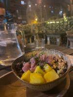 Banana Beach Poke Bowl outside