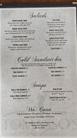 Tomasso's menu