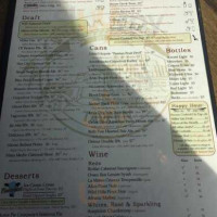 William Jeffrey's Tavern menu