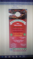 Town Center Pizzeria menu