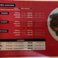 Bonchon Arlington menu