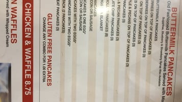Theo's Pancake House menu