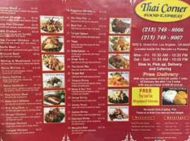 Thai Corner Food Express food